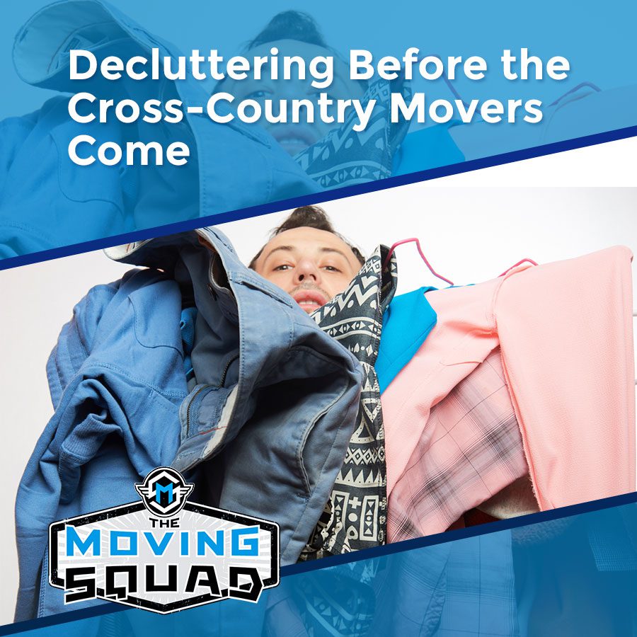 Decluttering Before the Cross-Country Movers Come